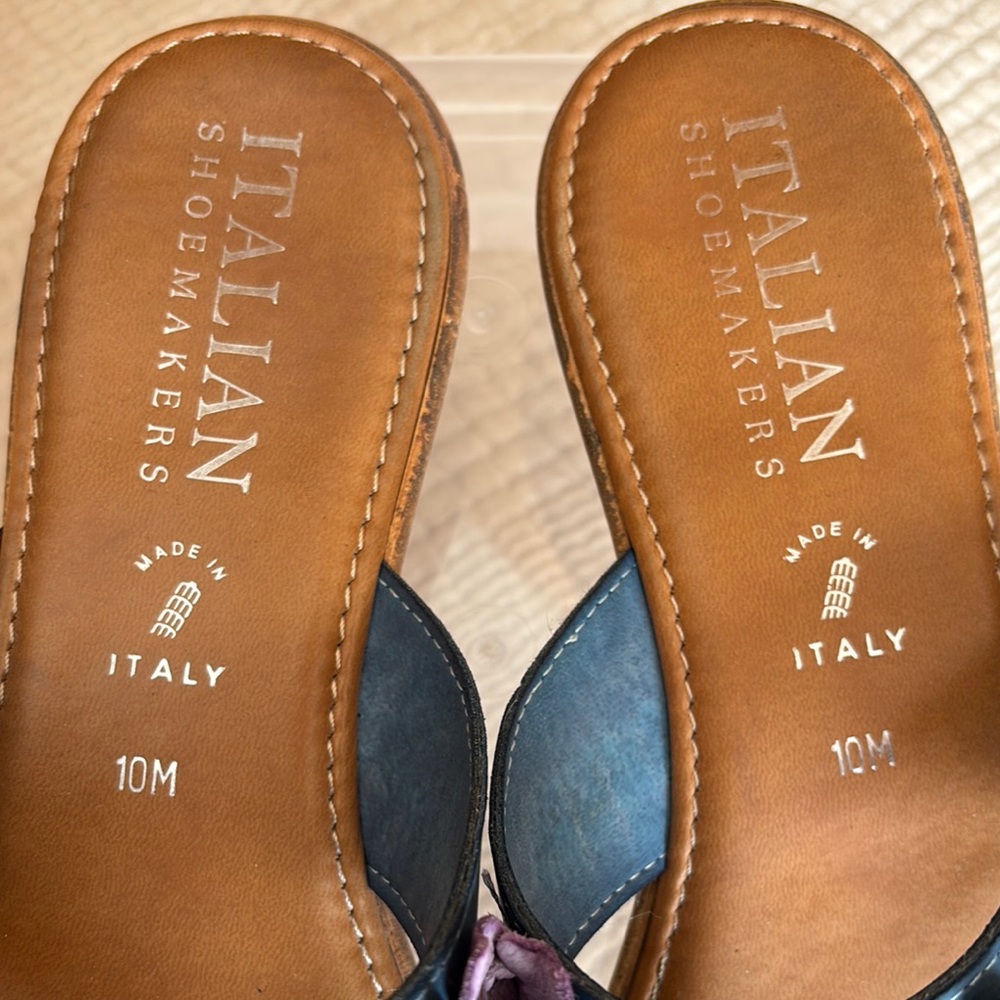 Italian Shoemakers Women's Floral Sandals - Multicolor 10 - Picture 4 of 7